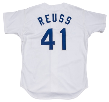 1982 Jerry Reuss Game Used Los Angeles Dodgers Home Jersey